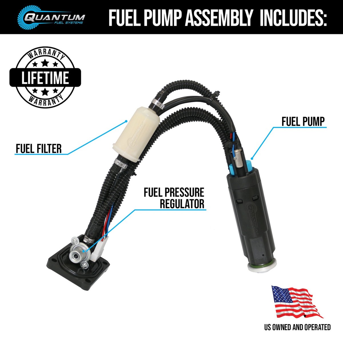 KTM（※プロフ必読！！） 専用 KTM 150 250 300 XC-W TPI 2018-23 QFS In-Tank EFI Fuel Pump