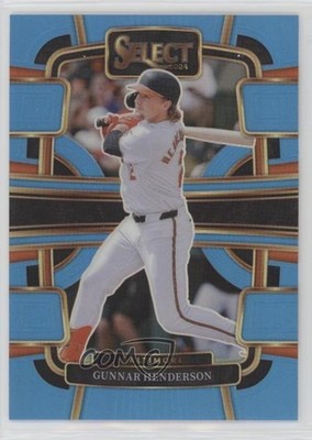 2024 Panini Select Concourse Light Blue Prizm /199 Gunnar Henderson #5 pe8