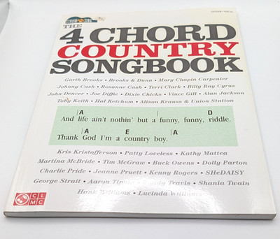 The 4 Chord Country Songbook Strum Sing Guitar Vocal