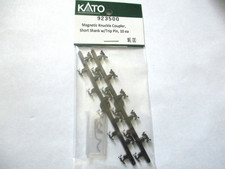 Kato  923500 Magnetic Knuckle Coupler Short Shank w.Trip Pin 10 Each N-Scale