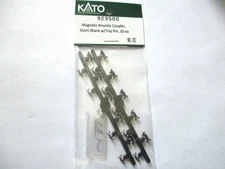 Kato # 923500 Magnetic Knuckle Coupler Short Shank w.Trip Pin 10 Each N-Scale