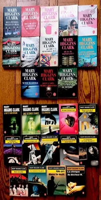 lot  MARY HIGGINS CLARK - 27  Thrilleurs, Policiers  -   "Le Livre de Poche"   - Photo 1/4