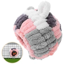 Warm Bird Bed - Coral Fleece Parrot Nest House Bed For Cockatiel Conure