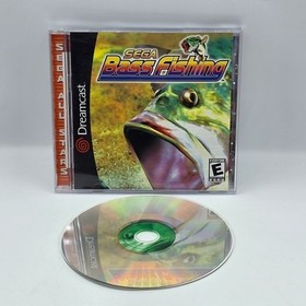 Sega Bass Fishing Sega All Stars Dreamcast Video Game 51006 NTSC-U