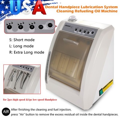 US Dental Automaticlly Handpiece Lubrication System Maintenance Oil Lubricator