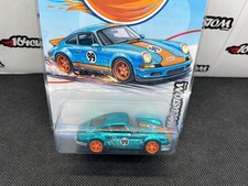 Hot Wheels Porsche 911 Gulf Racing - Custom Patina Spectraflame Aqua - Look