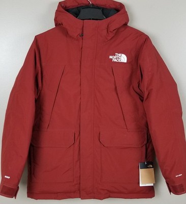THE NORTH FACE MCMURDO 600 DOWN FILL PAKRA JACKET WINTER COAT RED (SIZE MEDIUM)