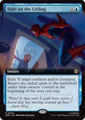 Hide on the Ceiling (Extended Art) 249 Marvel's Spider-Man NM EN