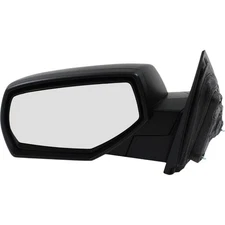 Mirror For 2014-2018 Chevy Silverado 1500 Driver Side Textured Black Manual Fold