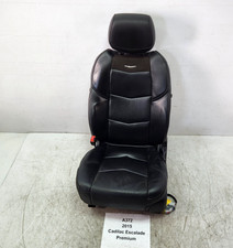 2015 Oem Cadillac Escalade Front Left Driver Side Seat Leather Black 2015 Oem Cadillac Escalade Front Left Driver Side Seat Leather Black