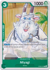 Miyagi OP08-031 Two Legends One Piece TCG