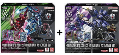 Gundam Card Game Premium Collection PC01A E PC02A ENG NEU Sealed