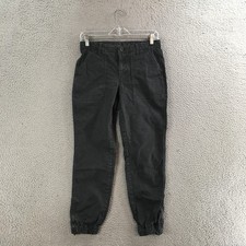 Banana Republic Pants Womens 2 Utility Skinny Mid Rise Zip Fly Cotton Blend Gray