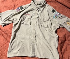 Boy Scouts of America BSA Women's Plus 2x 46/48 Official Uniform Shirt