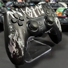 Playstation 5 PS5 PC (SHADOW) Custom Controller W/ TMR Joysticks + Add Clicky