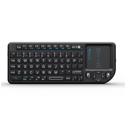 2.4G Mini Wireless Keyboard with Touchpad ,Lightweight Portable Controller wi...
