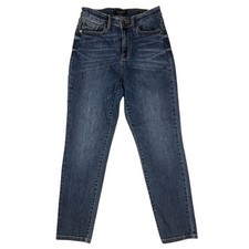 Judy Blue Slim Fit Jeans Womens 7/28 Dark Wash High Rise Stretch JB82549DK