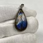 Labradorit Cabochon Anhänger Nr. 4978