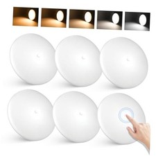 LED RV Dome Ceiling Lights, On/Off Switch, DC 12V 6 Count Pack of 1 5CCT