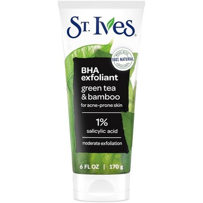 St. Ives Blackhead Clearing Face Scrub,Clears Blackheads & Unclogs Pores,6 oz.