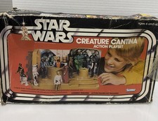 Vintage 1978 Star Wars Creature Cantina Playset Complete with Box Figures 180