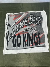Vintage LARRY’S BACK LA KINGS HANDKERCHIEF BANDANA CLOTH