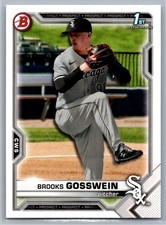 2021 Bowman Draft #BD-21 Brooks Gosswein *WS
