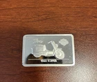 Harley Davidson Motorcycle 1960 Topper 1.4 tr oz .999 Silver Bar