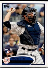 Austin Romine 2012 Topps New York Yankees Rookie #79b