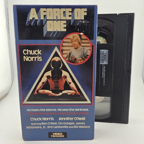 Chuck Norris A Force of One VHS 1988