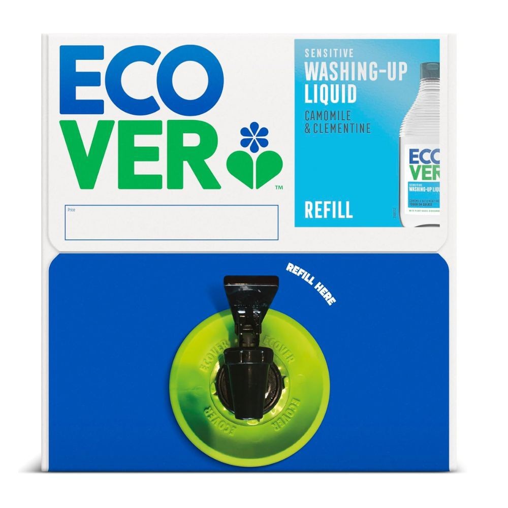 Ecover Washing Up Liquid Refill Camomile & Clementine 15 Litres