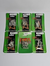 Dark Heaven APOCALYPSE Reaper MINIATURES Metal Pewter DnD NEW Lot Of 6 NOS