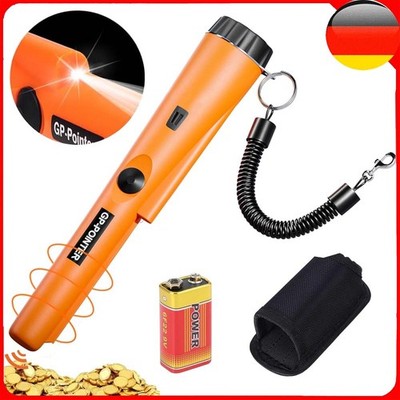 Profi Handheld Gold Metal Metalldetektor Detector Wasserdicht Tiefensonde IP66