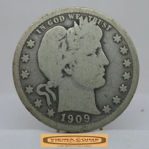 1909 Barber Silver Quarter - #C57031NQ