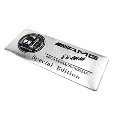 Aluminum Side Rear 3d Badge For Amg Affalterbach Special Edition Interior Emblem Aluminum Side Rear 3d Badge For Amg Affalterbach Special Edition Interior Emblem