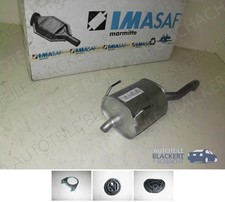 IMASAF ESD Auspuff Endtopf+Anbauteile für Fiat Panda + VAN 1.3 D Multijet 2012-