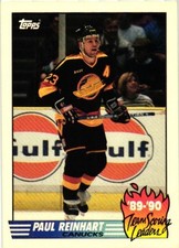 1990-91 Topps - Team Scoring Leaders Paul Reinhart #5