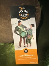 Halloween Costume Hyde Eek Adult Avocado Set One Size New