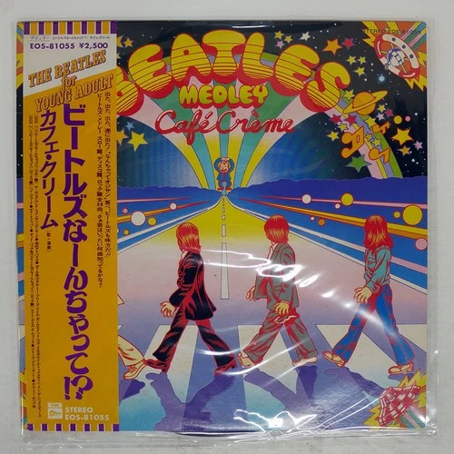 CAF CRME BEATLES MEDLEY ODEON EOS81055 Japan OBI VINYL LP