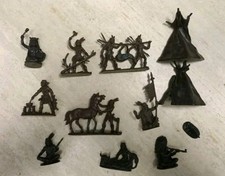 soldatini atlantic 1 32 West Sioux Camp Completo 