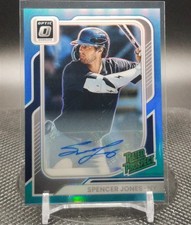 2026 Donruss Baseball Spencer Jones AUTO Optic Carolina Blue /49 Yankees