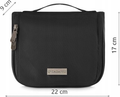 Zagatto Voyager Kosmetiktasche Schwarz ZG731