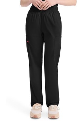 Dickies Scrubs Pull-on Elastic Waist Cargo Pant 86106 Black