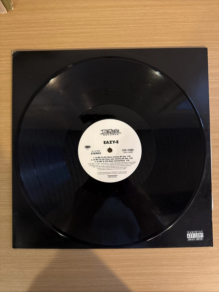 EAZY-E - BLACK NI**A KILLA 12" Vinyl Single 1998 RUTHLESS RECORDS PROMO VG - Image 2 of 3