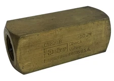 NEW PARKER HYDRAULIC C1200B BRASS CHECK VALVE