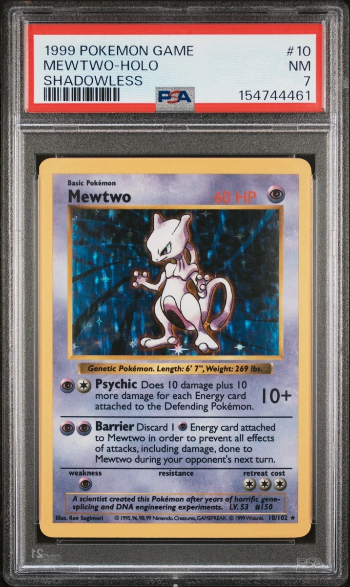 Mewtwo Pokémon TCG Professional Sports Authenticator (PSA