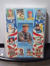 Richie Ashburn Signed Campbell's Soup 10 x 14 Topps Photo Philadelphia Phillies