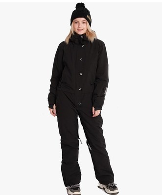 Blue Magic Women's Size Small Ski / Snowboarding Suit Solid Black NWT $209.99