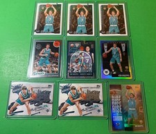 (9) KON KNUEPPEL CHARLOTTE HORNETS ROOKIE LOT /99 HOLO LIMITED STOCK LEGENDS SSP