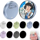 Smart Bluetooth Dynamic E-Digital Cyber Badge Anime Display Pin HD Touchscreen 